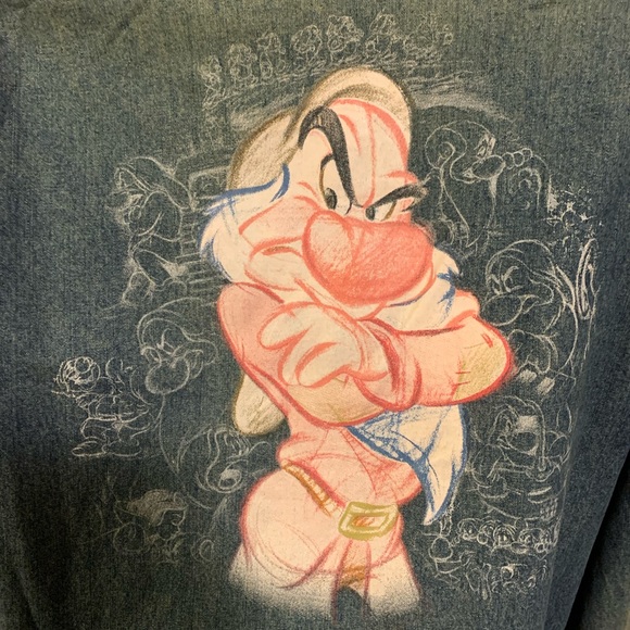 Amazing Disney Grumpy Jean Jacket - Picture 6 of 8